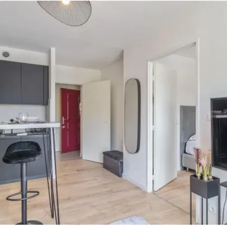 T2 4 Couchages Et Parking Apartmán